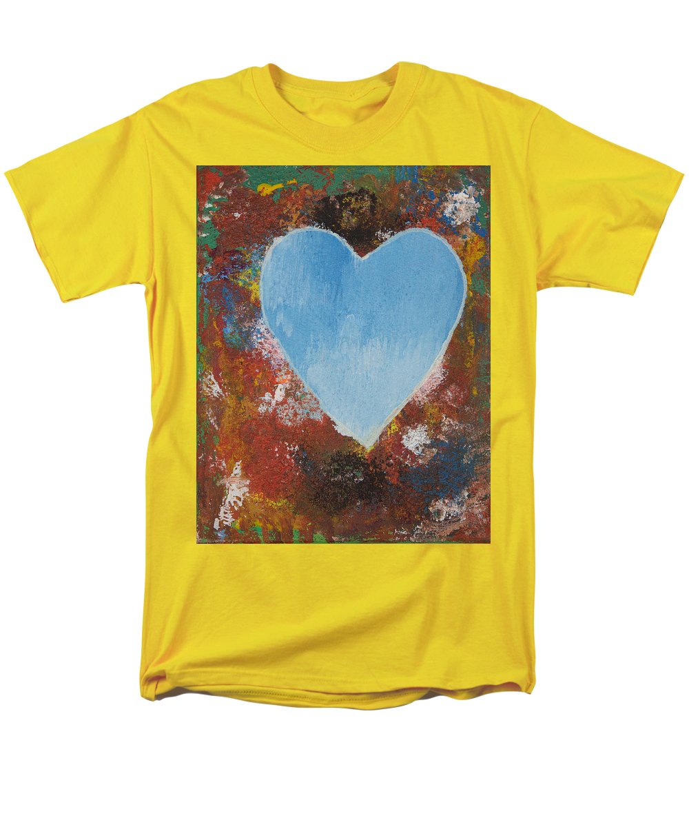 Number 4 - Corazones Collection - Men's T-Shirt  (Regular Fit)