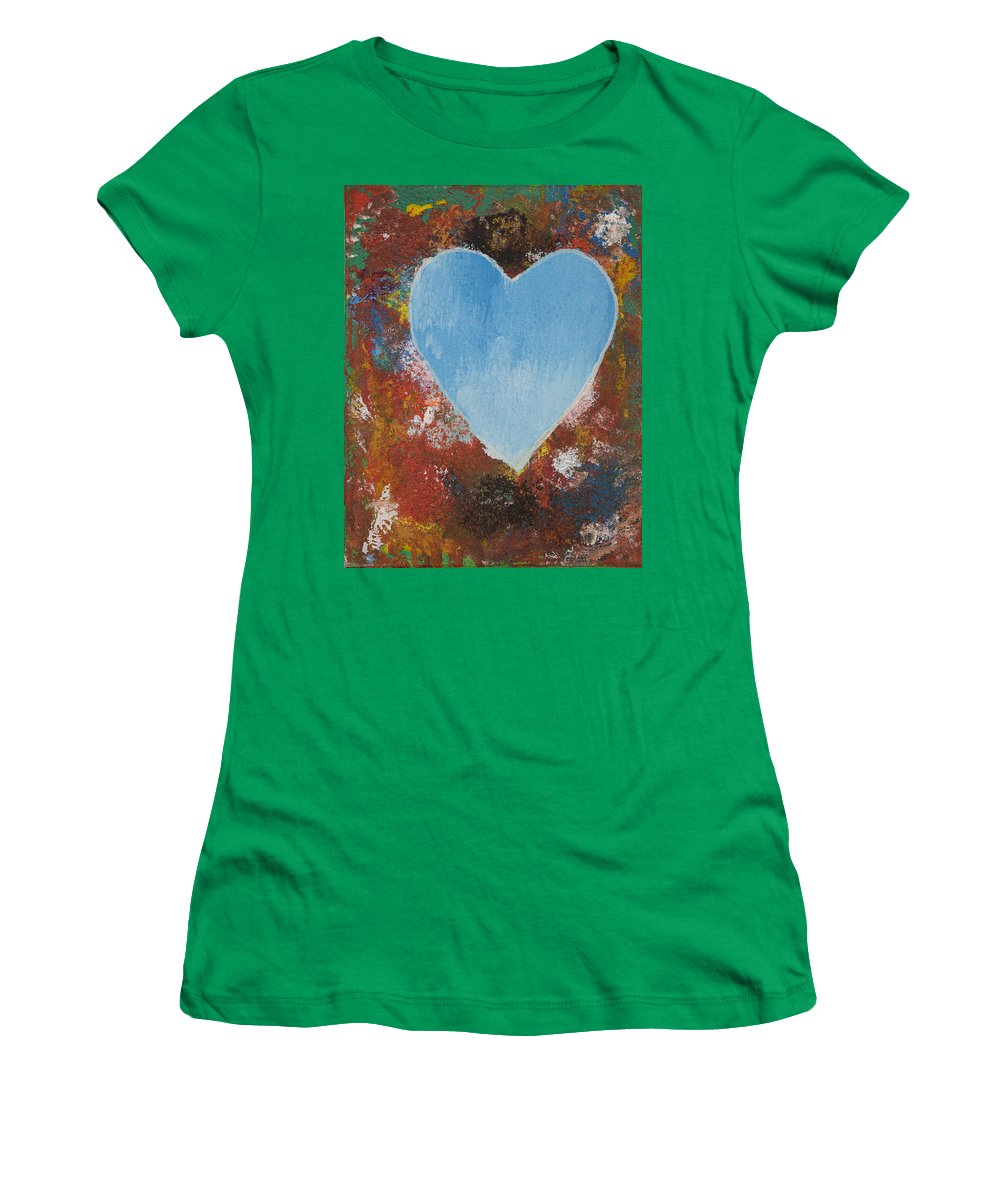 Number 4 - Corazones Collection - Women's T-Shirt