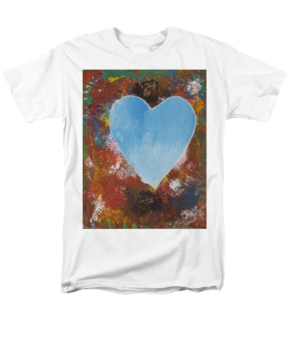 Number 4 - Corazones Collection - Men's T-Shirt  (Regular Fit)