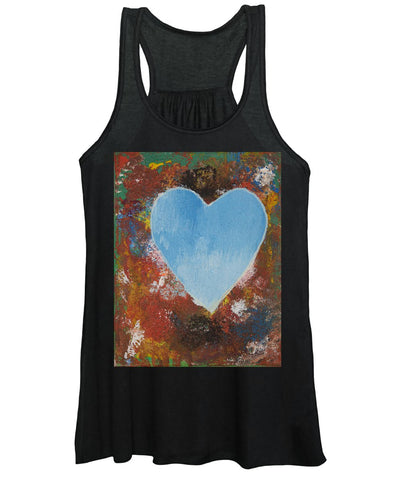 Number 4 - Corazones Collection - Women's Tank Top