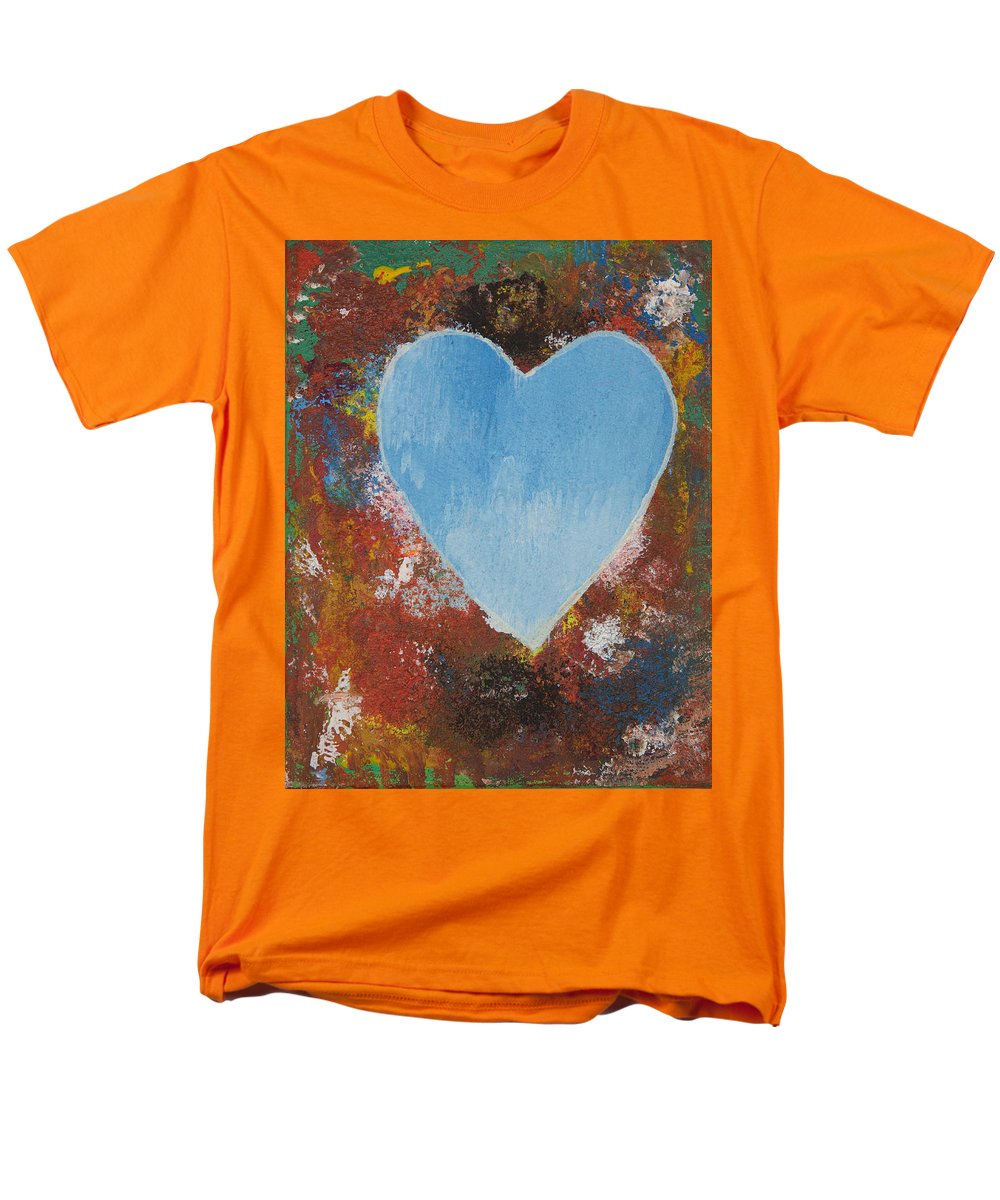 Number 4 - Corazones Collection - Men's T-Shirt  (Regular Fit)