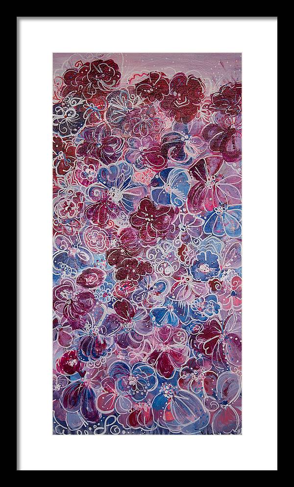 Cotton Candy - Blooming Collection - Framed Print