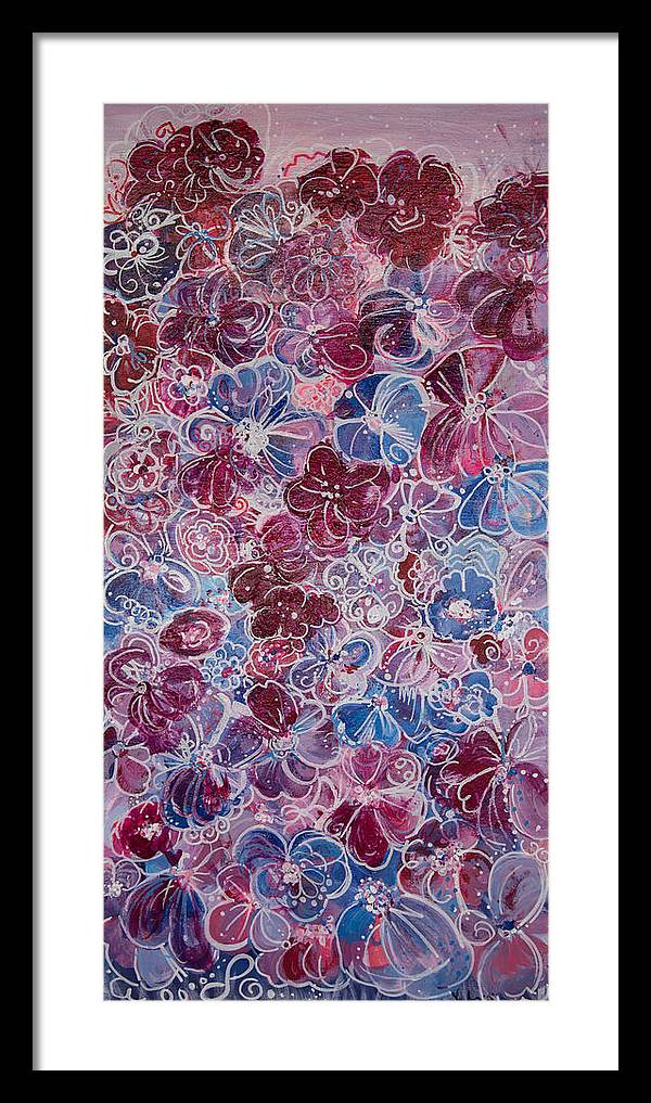 Cotton Candy - Blooming Collection - Framed Print