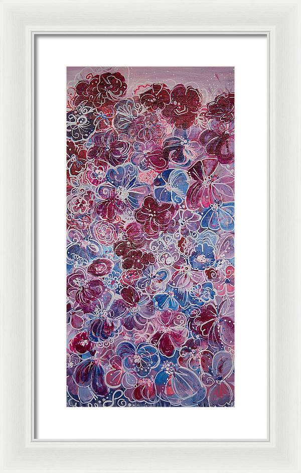 Cotton Candy - Blooming Collection - Framed Print