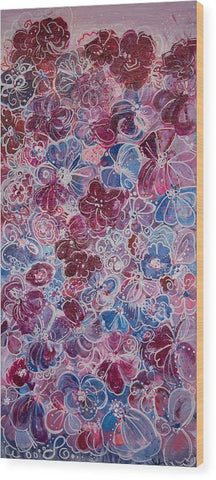 Cotton Candy - Blooming Collection - Wood Print