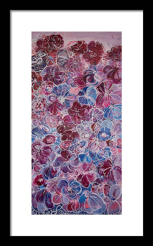 Cotton Candy - Blooming Collection - Framed Print