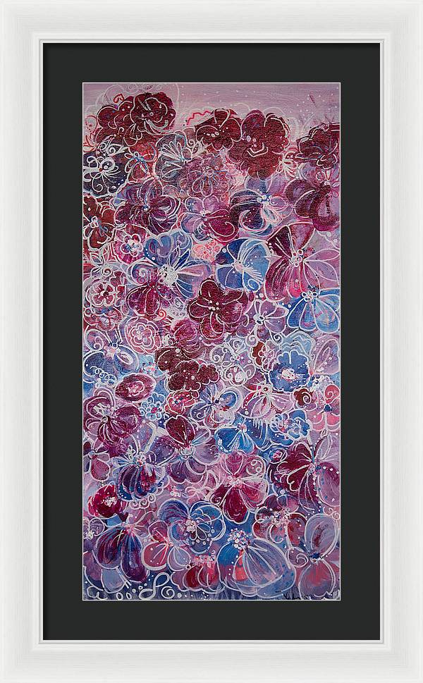 Cotton Candy - Blooming Collection - Framed Print