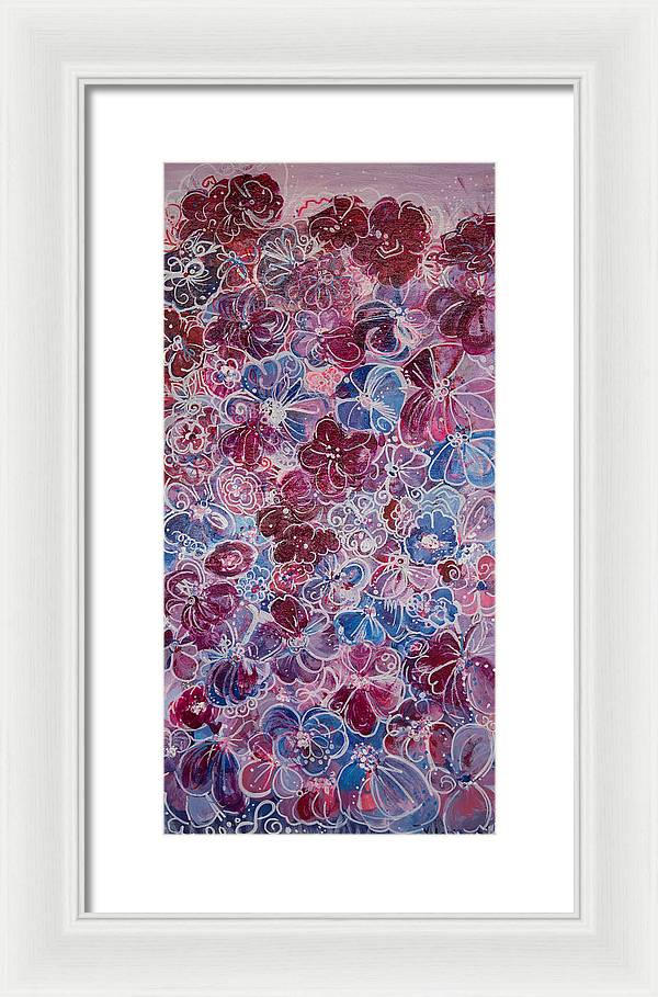 Cotton Candy - Blooming Collection - Framed Print