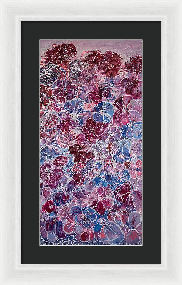 Cotton Candy - Blooming Collection - Framed Print