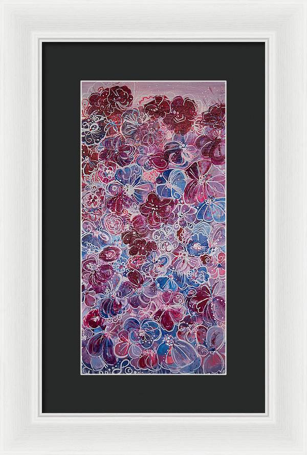 Cotton Candy - Blooming Collection - Framed Print