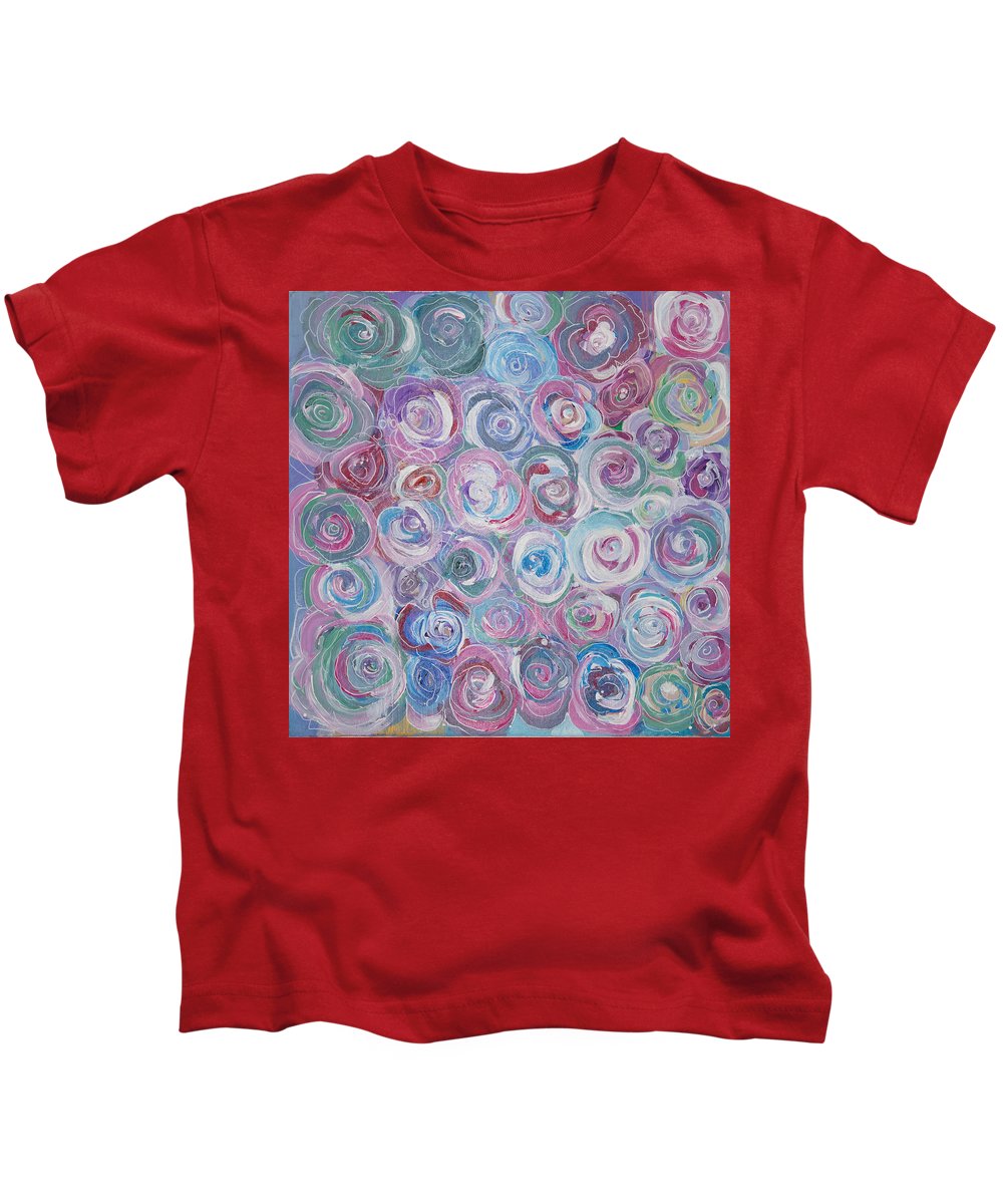 Cuddle Roses - Blooming Collection - Kids T-Shirt