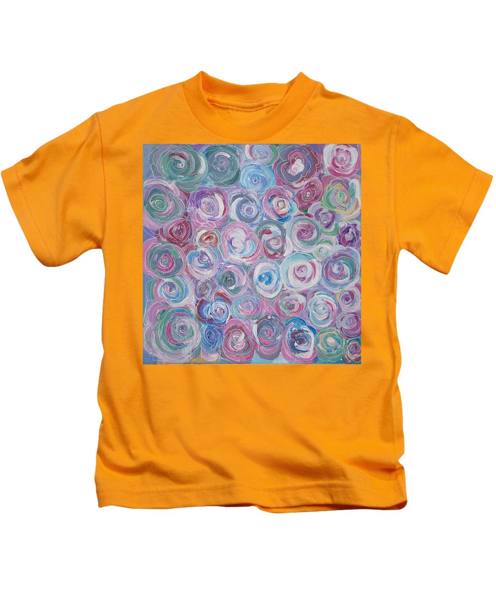 Cuddle Roses - Blooming Collection - Kids T-Shirt