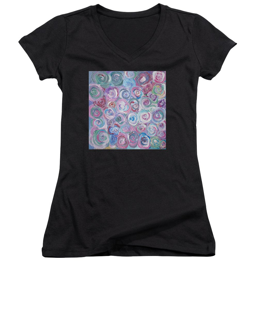 Cuddle Roses - Blooming Collection - Women's V-Neck