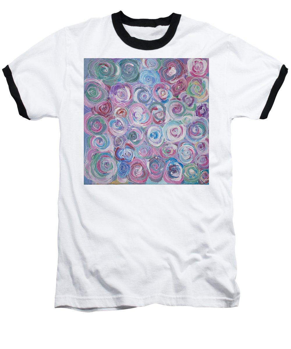 Cuddle Roses - Blooming Collection - Baseball T-Shirt