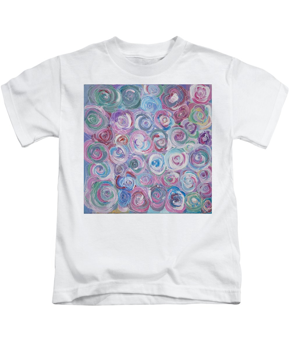 Cuddle Roses - Blooming Collection - Kids T-Shirt