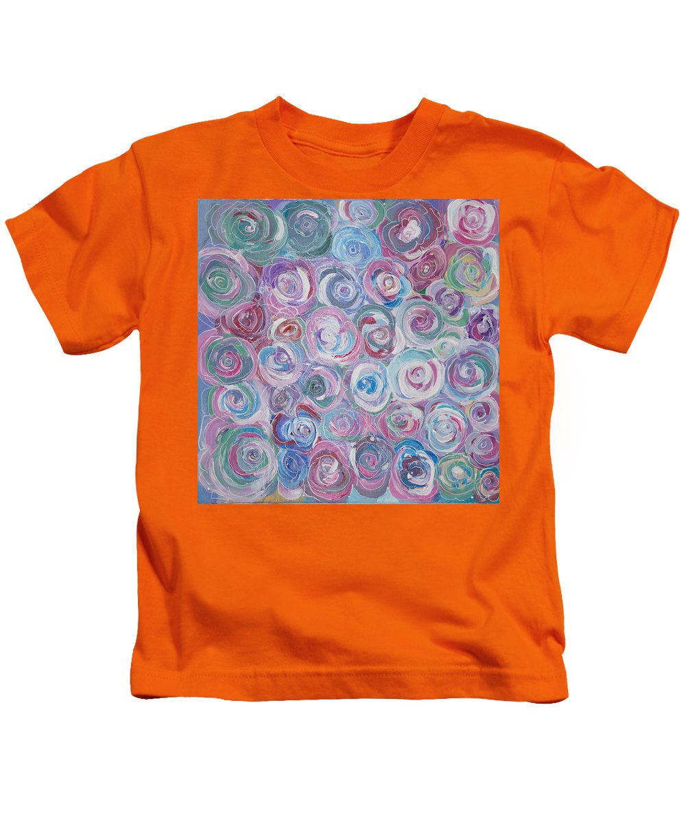 Cuddle Roses - Blooming Collection - Kids T-Shirt