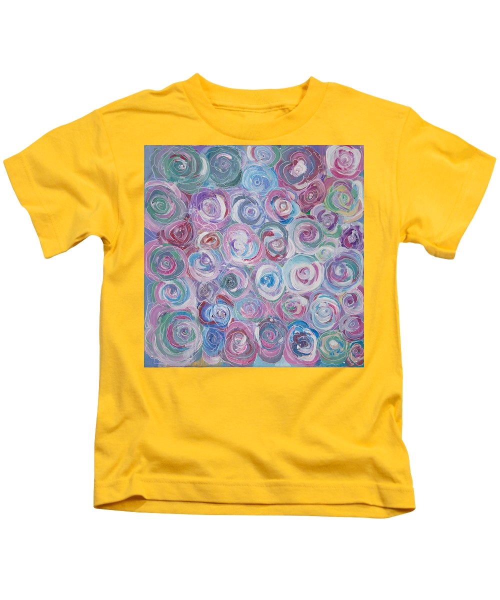 Cuddle Roses - Blooming Collection - Kids T-Shirt