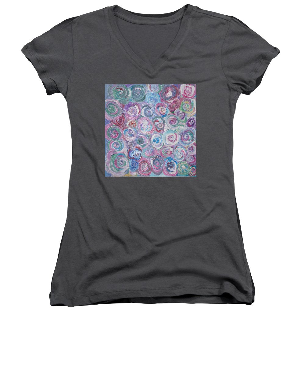 Cuddle Roses - Blooming Collection - Women's V-Neck