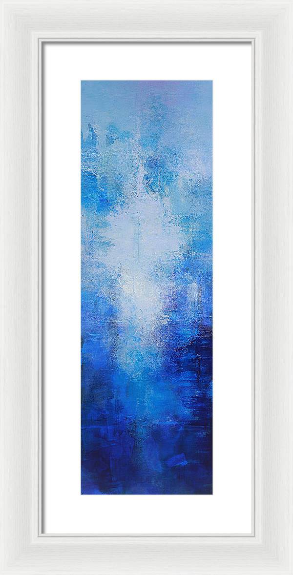 Digging Deep - Abstract Collection - Framed Print