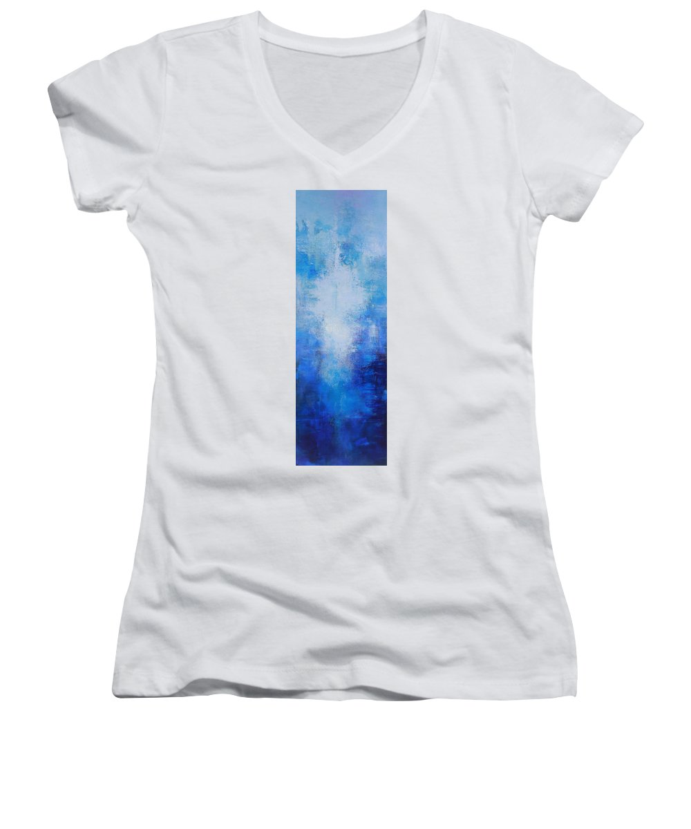 Digging Deep - Abstract Collection - Women's V-Neck