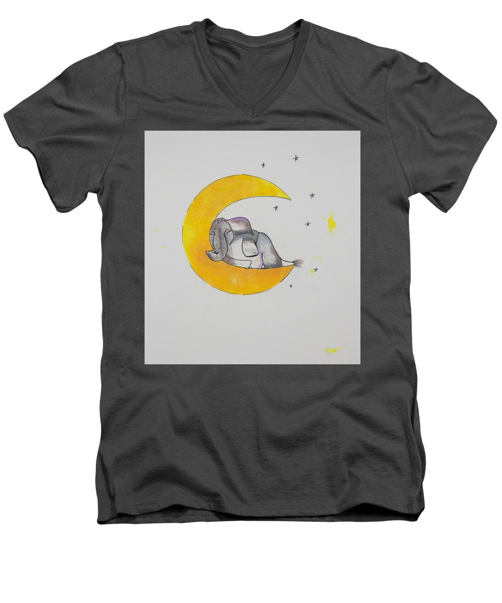 Dreaming - Elephant Collection - Men's V-Neck T-Shirt