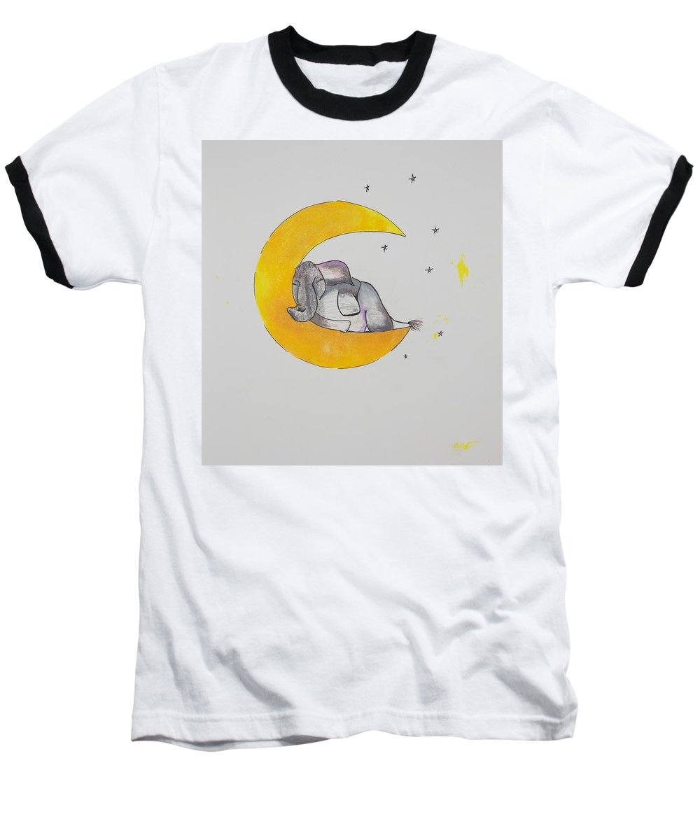 Dreaming - Elephant Collection - Baseball T-Shirt