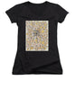 Drops of Honey - Zentangle Collection - Women's V-Neck
