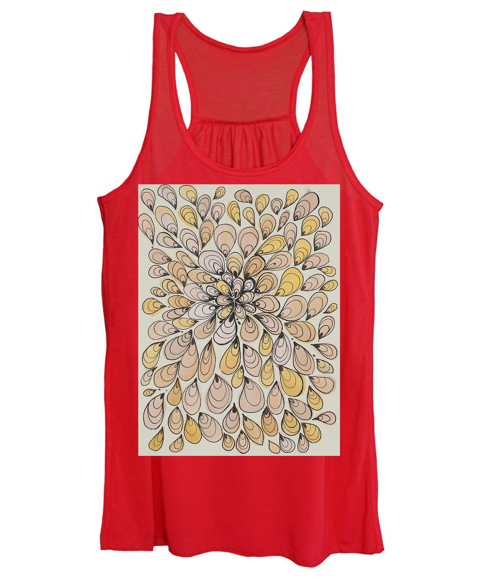 Drops of Honey - Zentangle Collection - Women's Tank Top