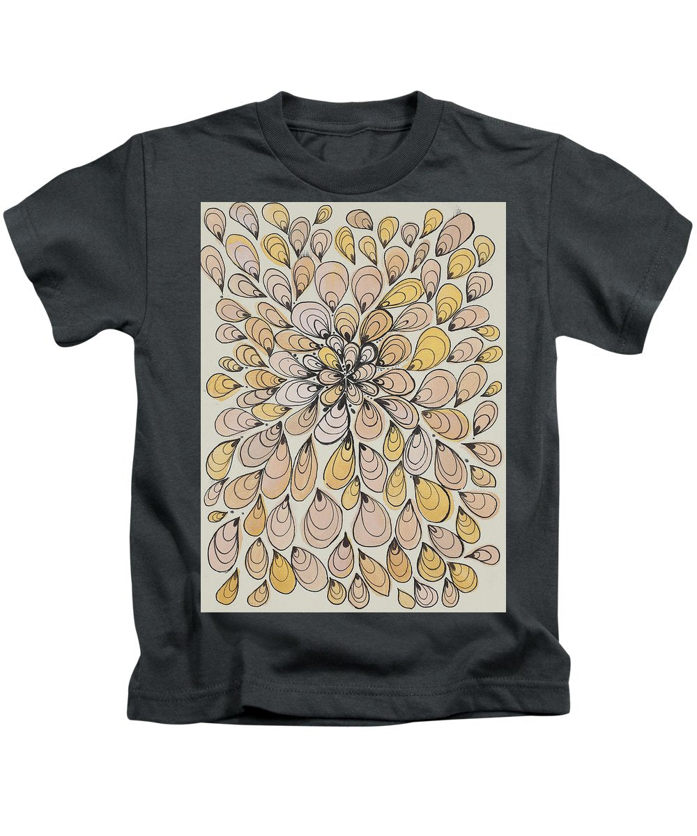 Drops of Honey - Zentangle Collection - Kids T-Shirt