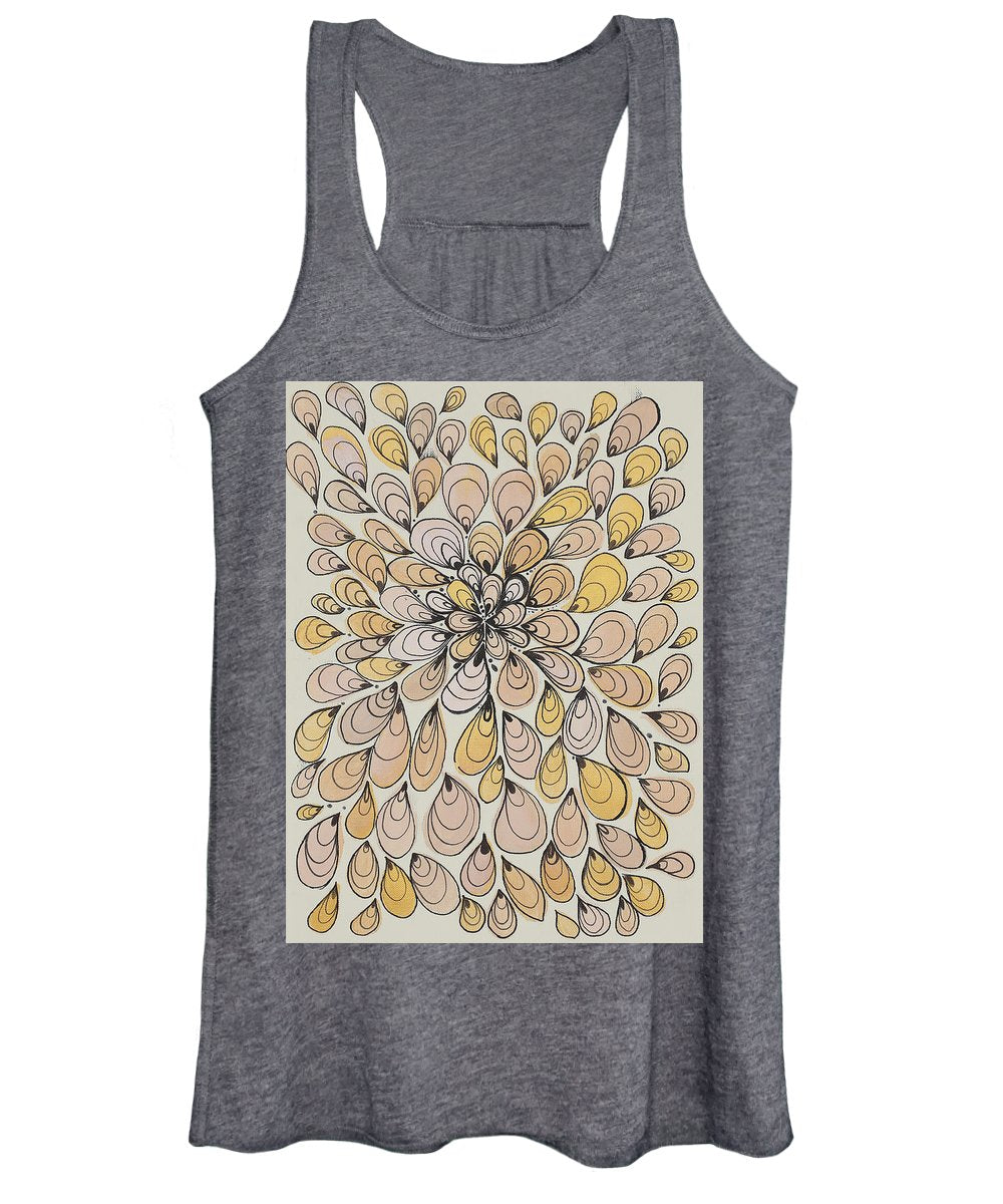 Drops of Honey - Zentangle Collection - Women's Tank Top