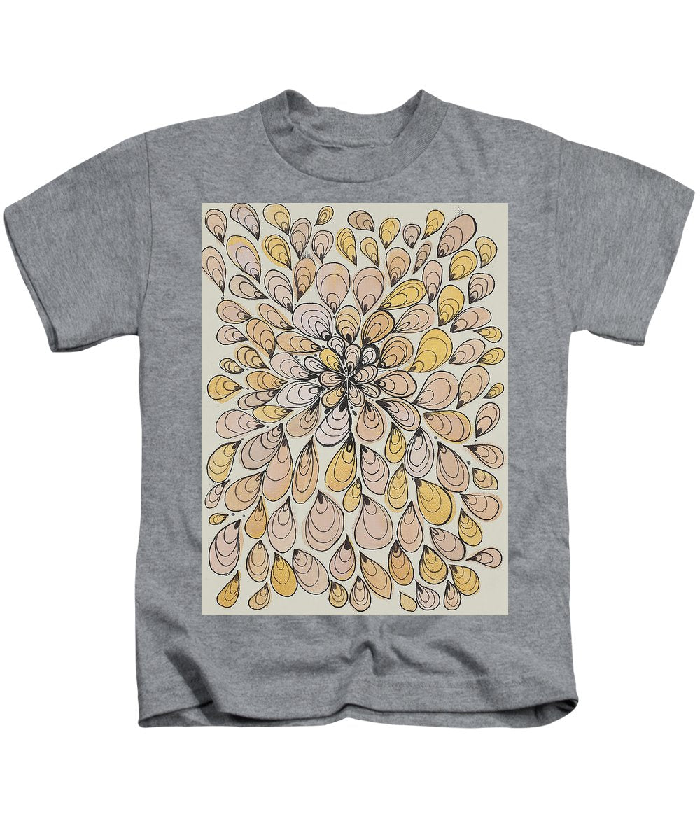 Drops of Honey - Zentangle Collection - Kids T-Shirt