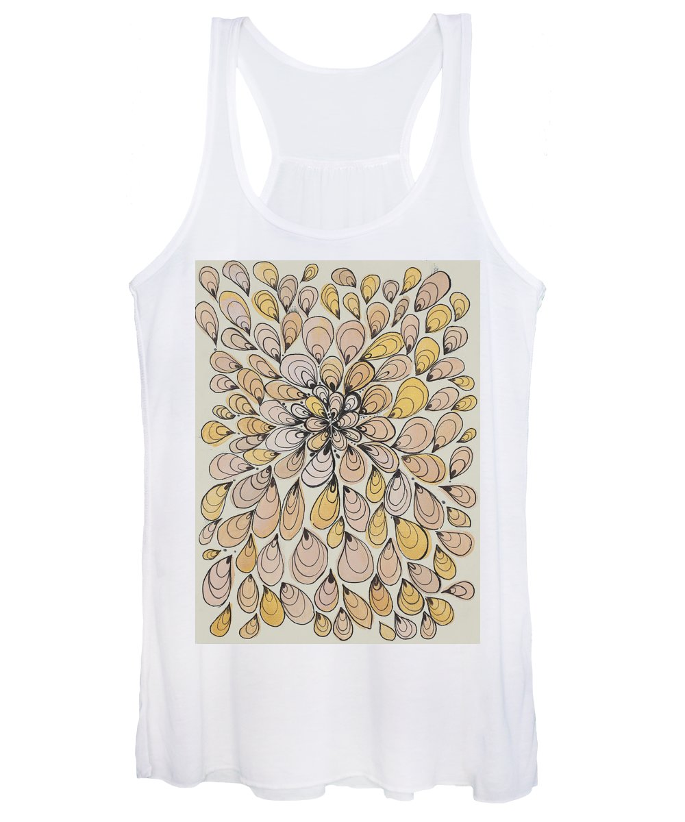 Drops of Honey - Zentangle Collection - Women's Tank Top