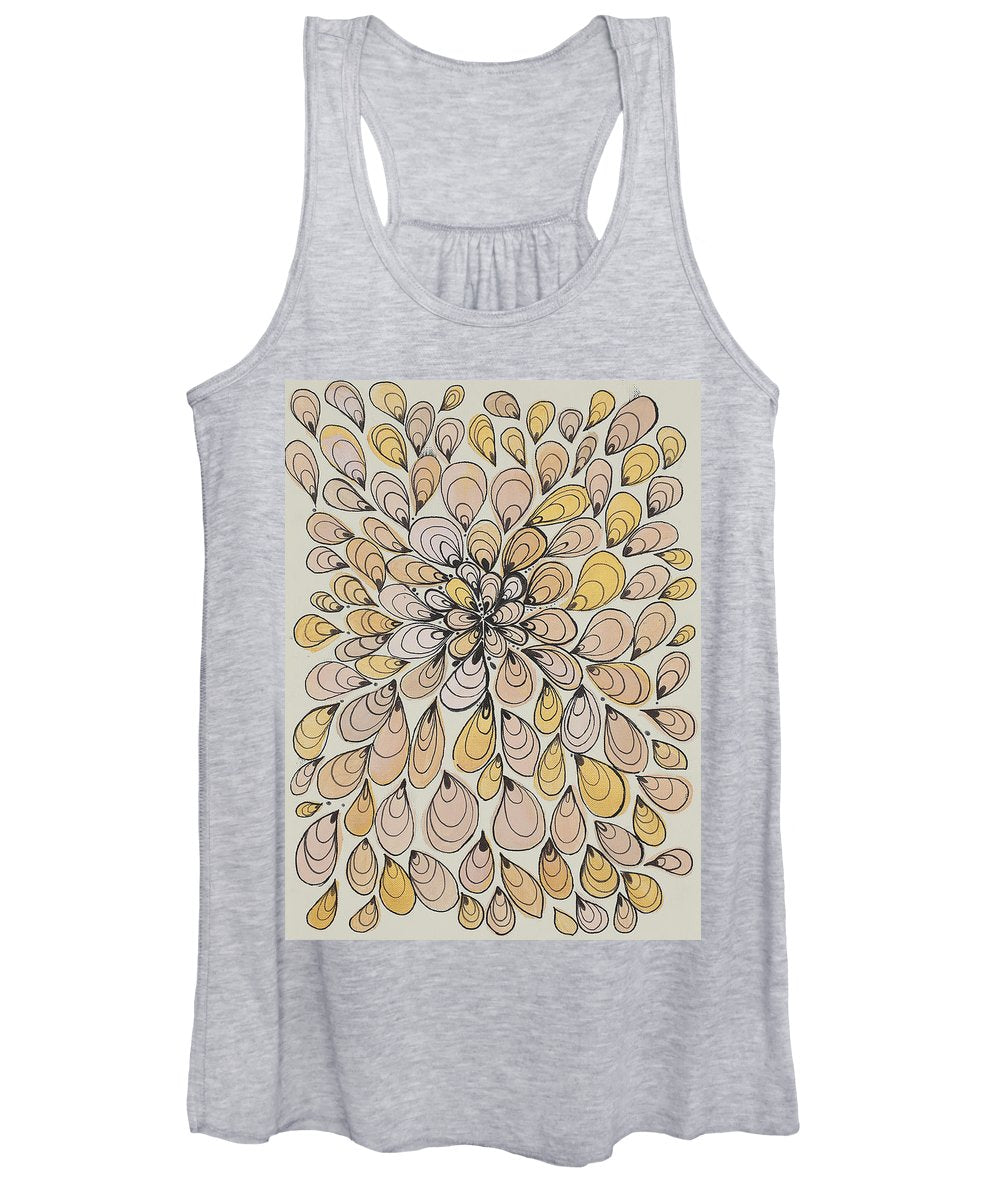 Drops of Honey - Zentangle Collection - Women's Tank Top