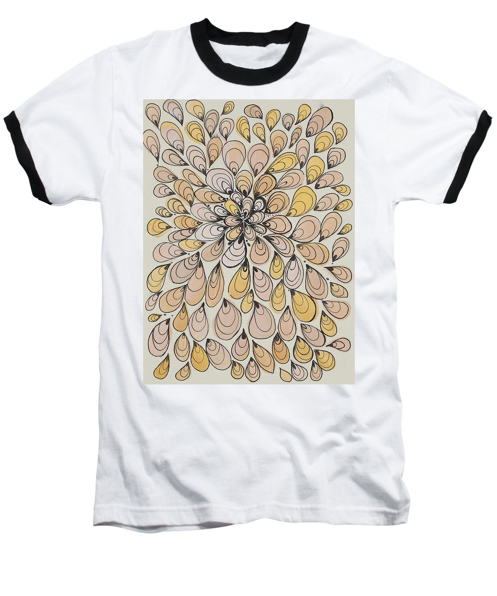 Drops of Honey - Zentangle Collection - Baseball T-Shirt