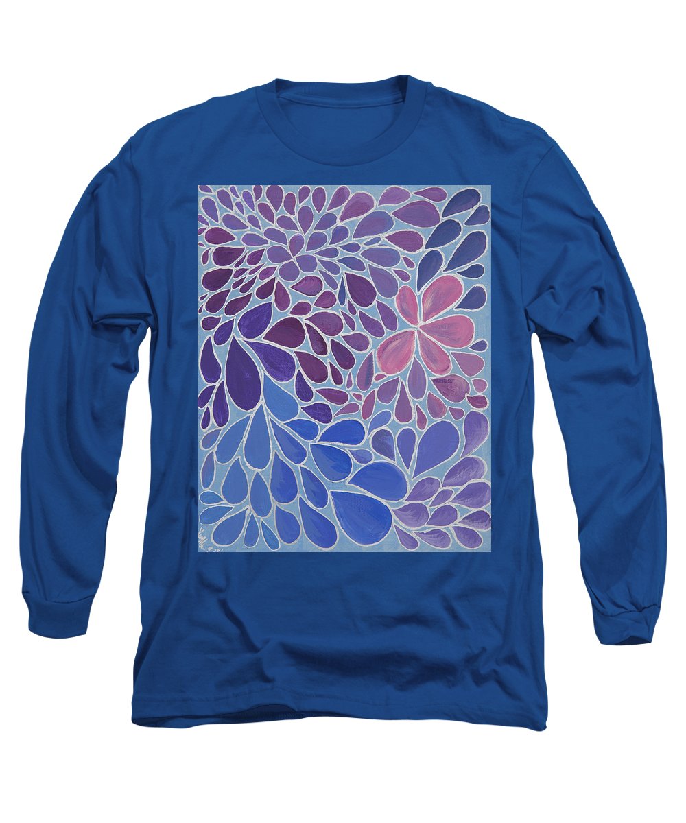 Drops of Relaxing - Zentangle Collection  - Long Sleeve T-Shirt