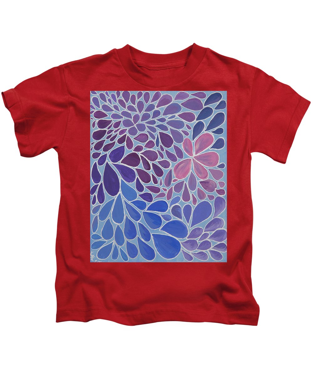 Drops of Relaxing - Zentangle Collection  - Kids T-Shirt