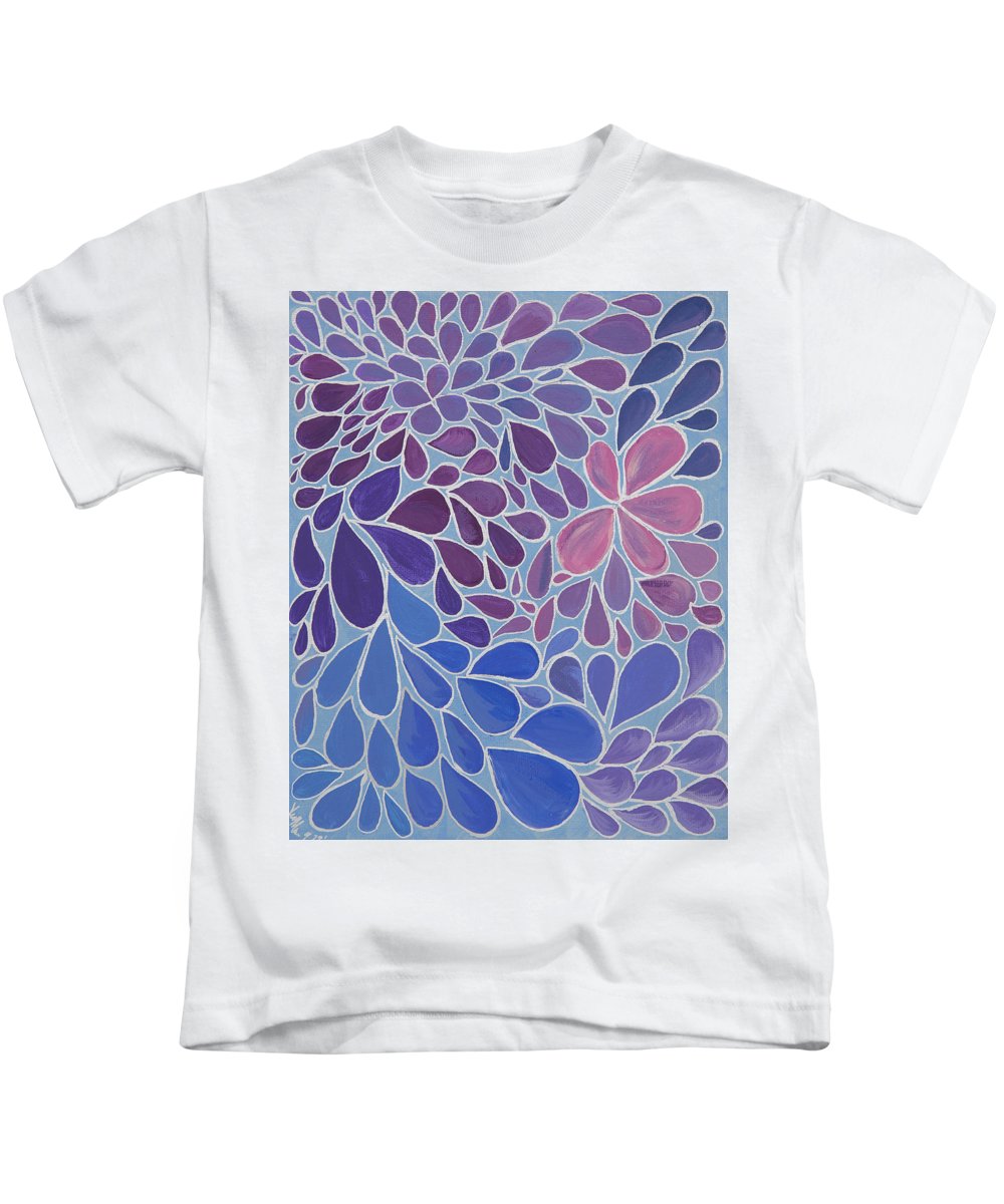 Drops of Relaxing - Zentangle Collection  - Kids T-Shirt