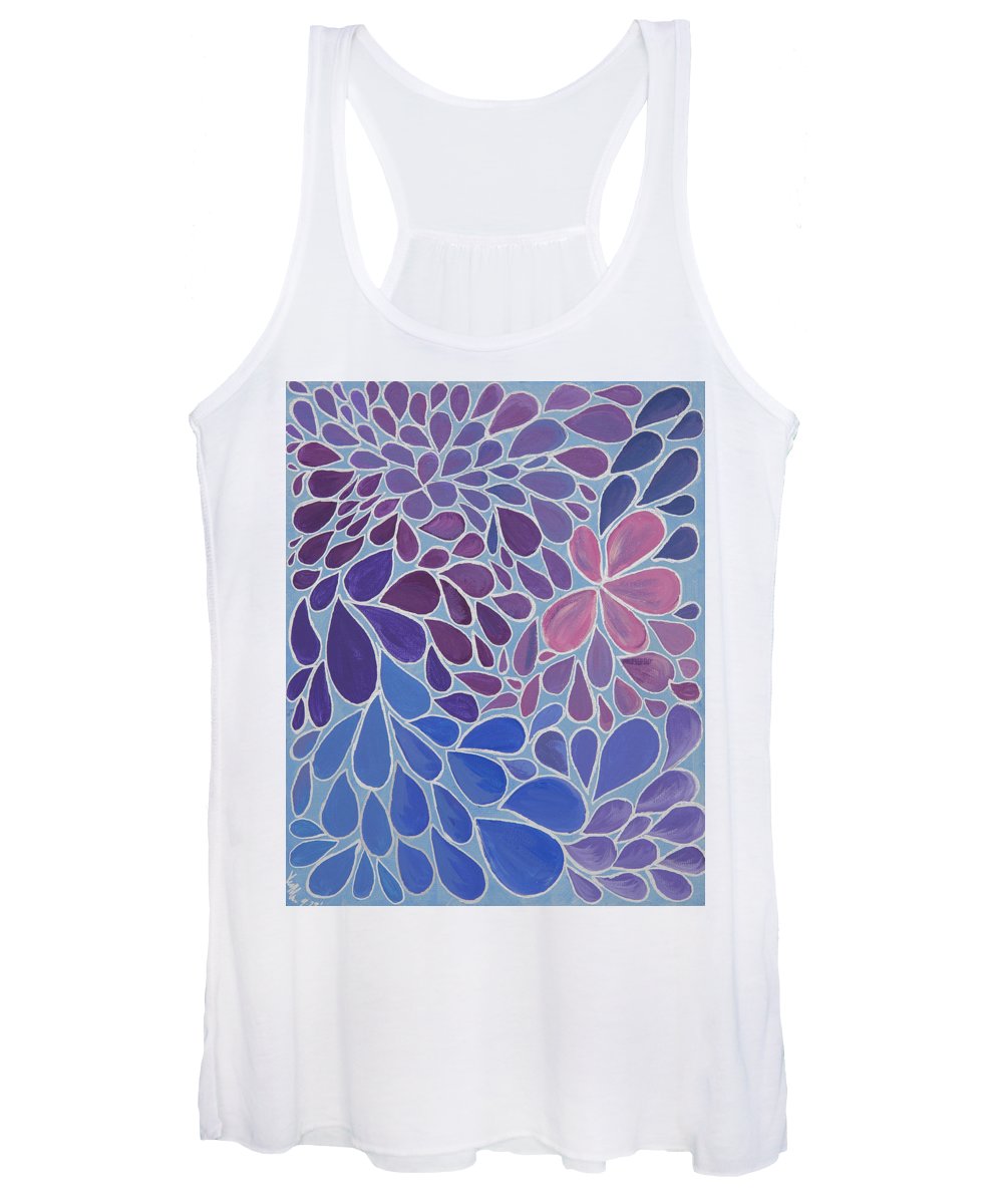 Drops of Relaxing - Zentangle Collection  - Women's Tank Top