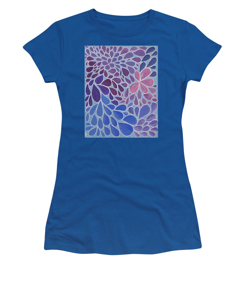 Drops of Relaxing - Zentangle Collection  - Women's T-Shirt