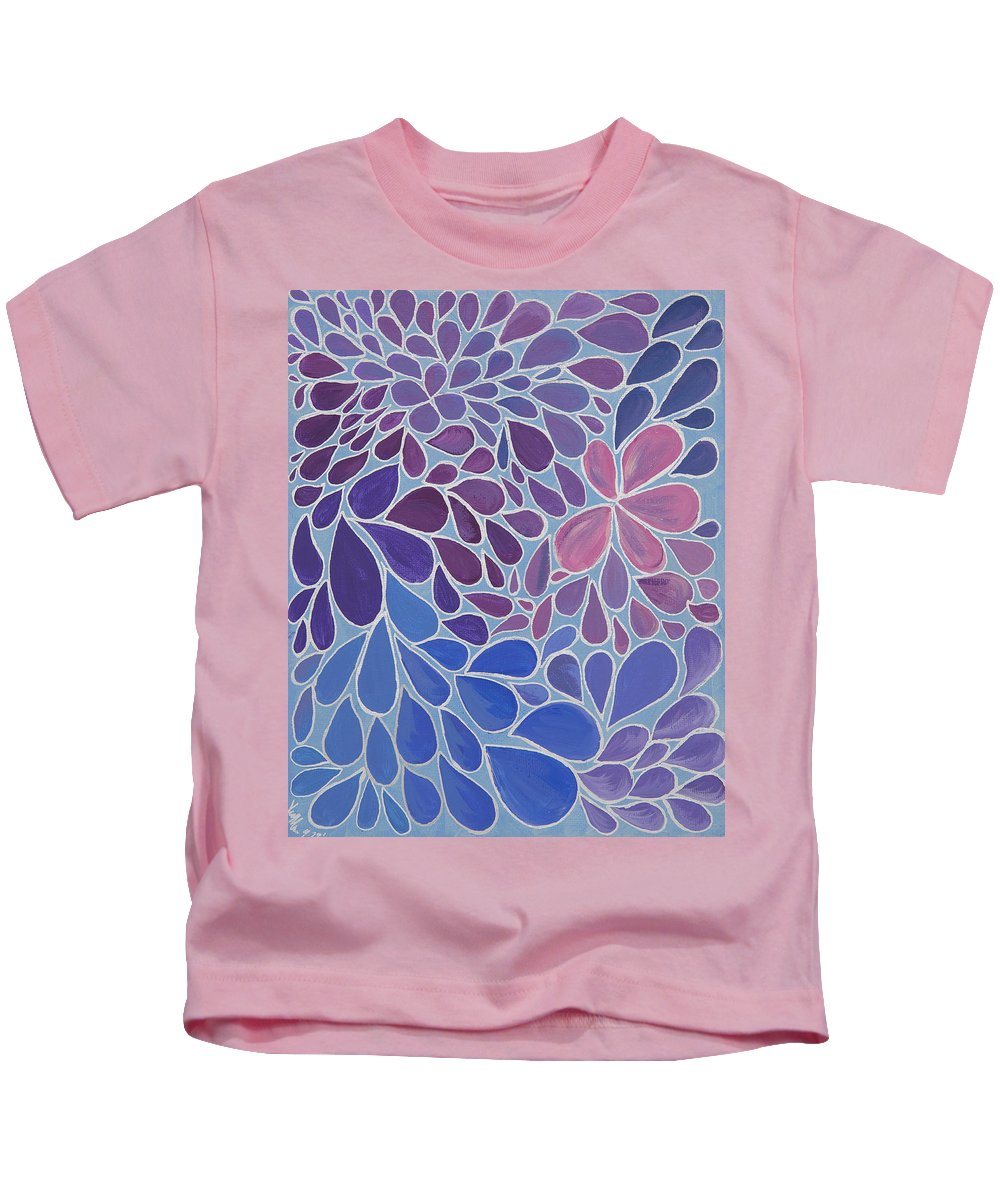 Drops of Relaxing - Zentangle Collection  - Kids T-Shirt