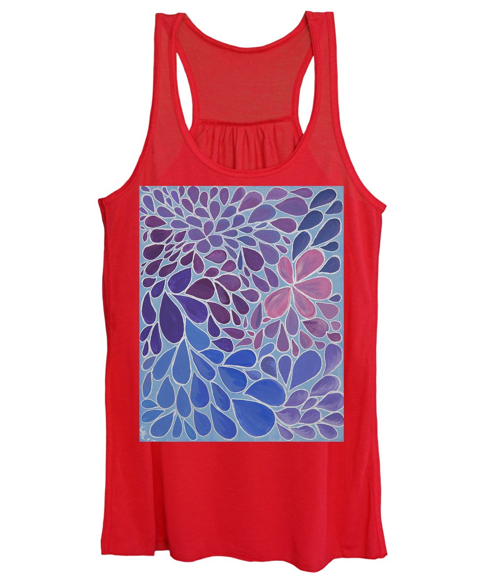 Drops of Relaxing - Zentangle Collection  - Women's Tank Top