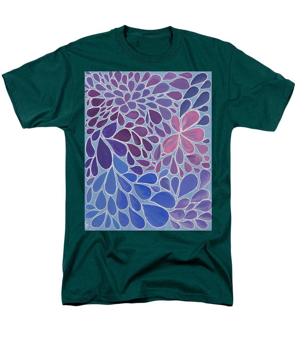 Drops of Relaxing - Zentangle Collection  - Men's T-Shirt  (Regular Fit)