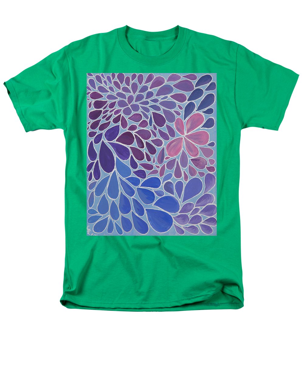 Drops of Relaxing - Zentangle Collection  - Men's T-Shirt  (Regular Fit)