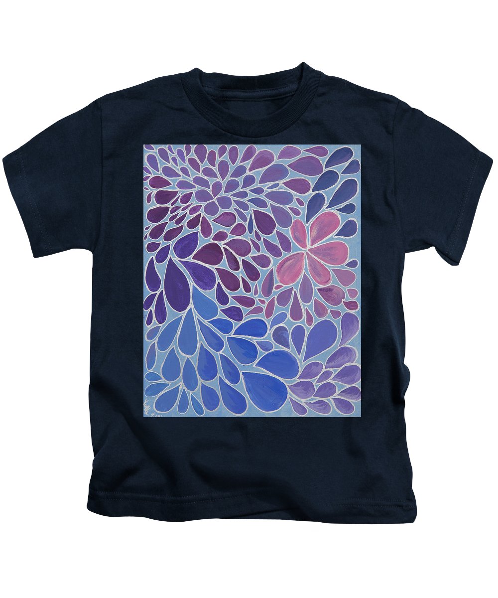 Drops of Relaxing - Zentangle Collection  - Kids T-Shirt