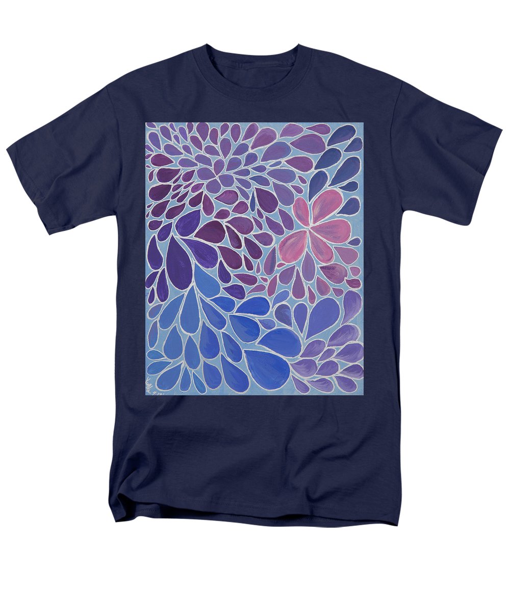 Drops of Relaxing - Zentangle Collection  - Men's T-Shirt  (Regular Fit)