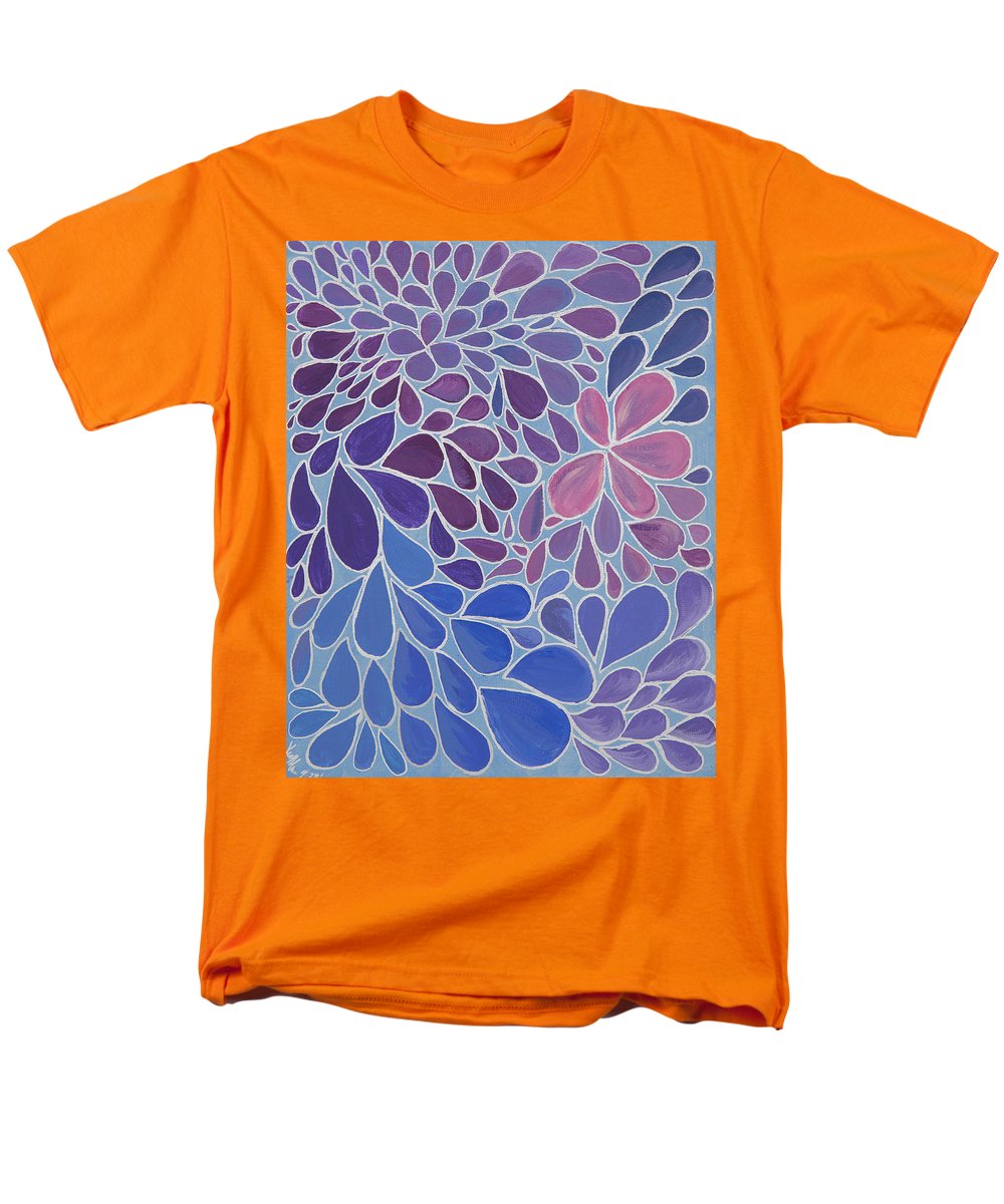 Drops of Relaxing - Zentangle Collection  - Men's T-Shirt  (Regular Fit)