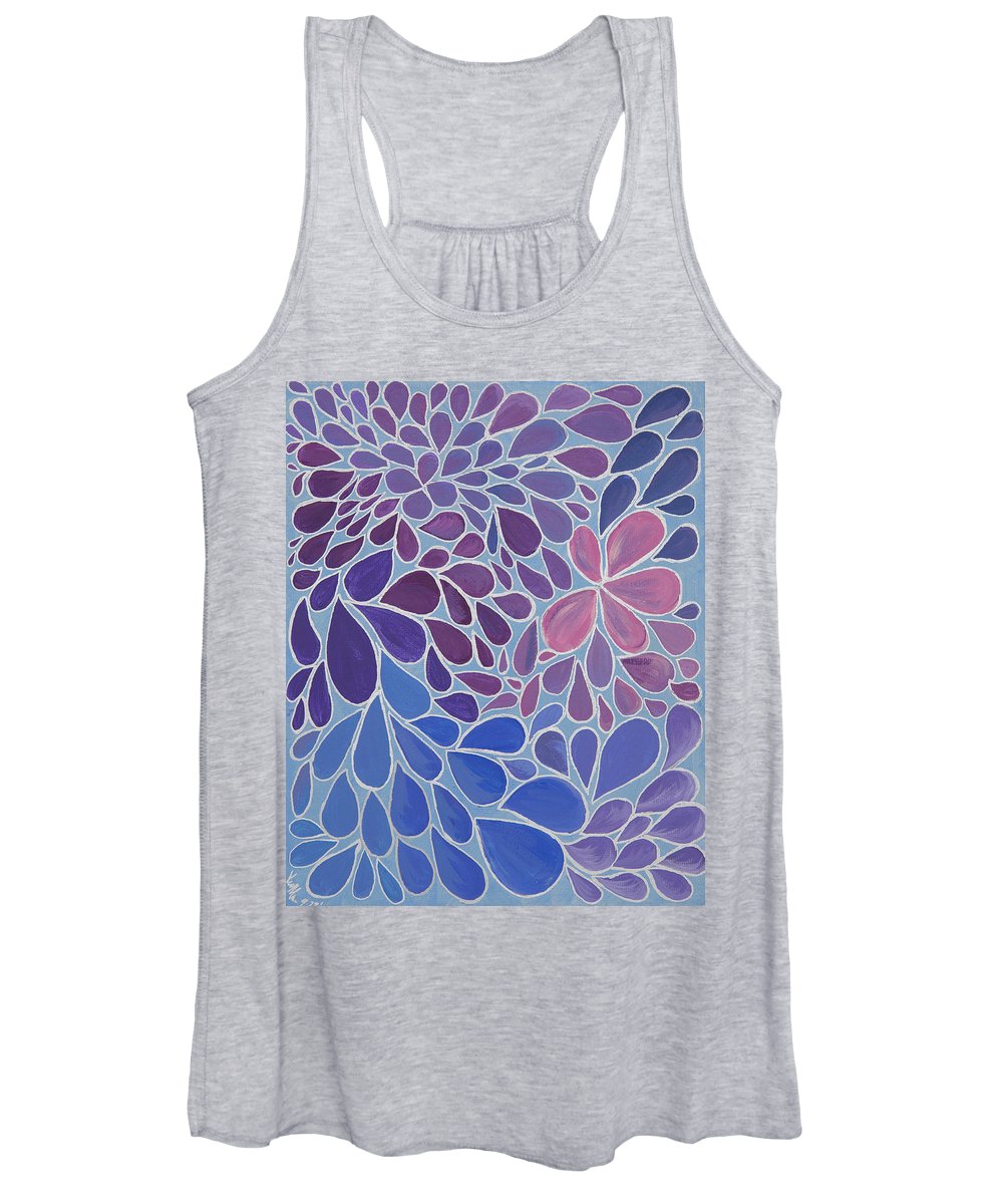 Drops of Relaxing - Zentangle Collection  - Women's Tank Top