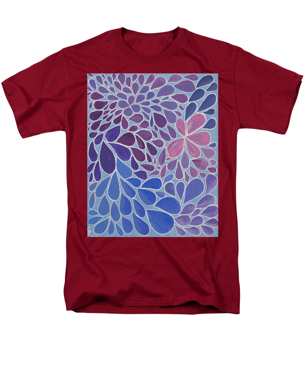 Drops of Relaxing - Zentangle Collection  - Men's T-Shirt  (Regular Fit)