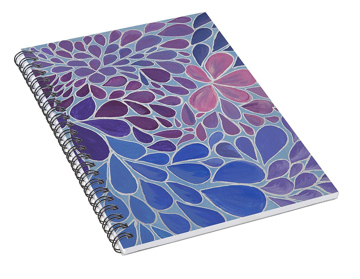 Drops of Relaxing - Zentangle Collection  - Spiral Notebook