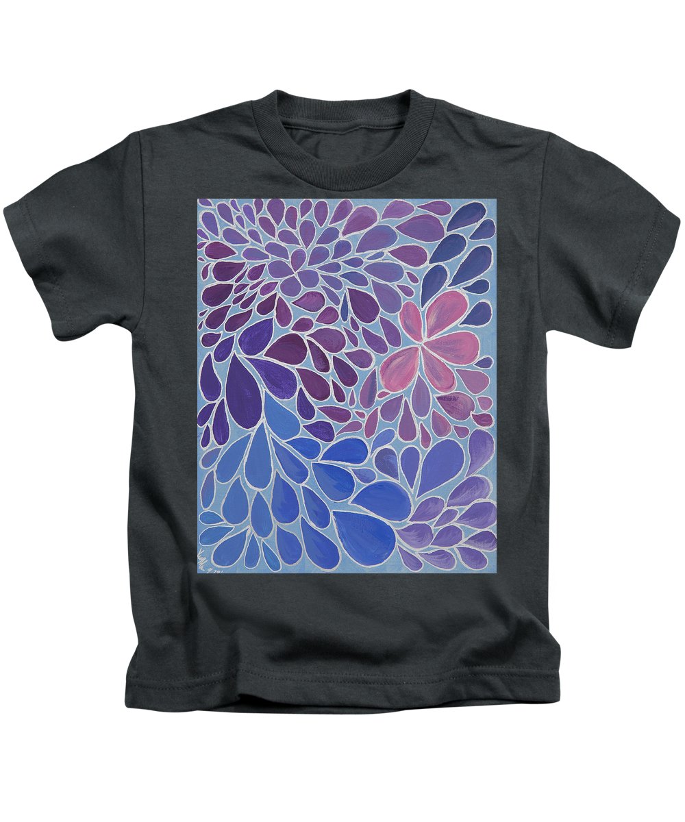 Drops of Relaxing - Zentangle Collection  - Kids T-Shirt